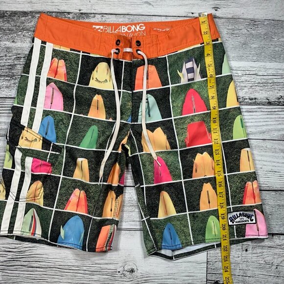 Billabong Surf Swim Board Shorts Donavon Collection Surfboard Print - Picture 10 of 10